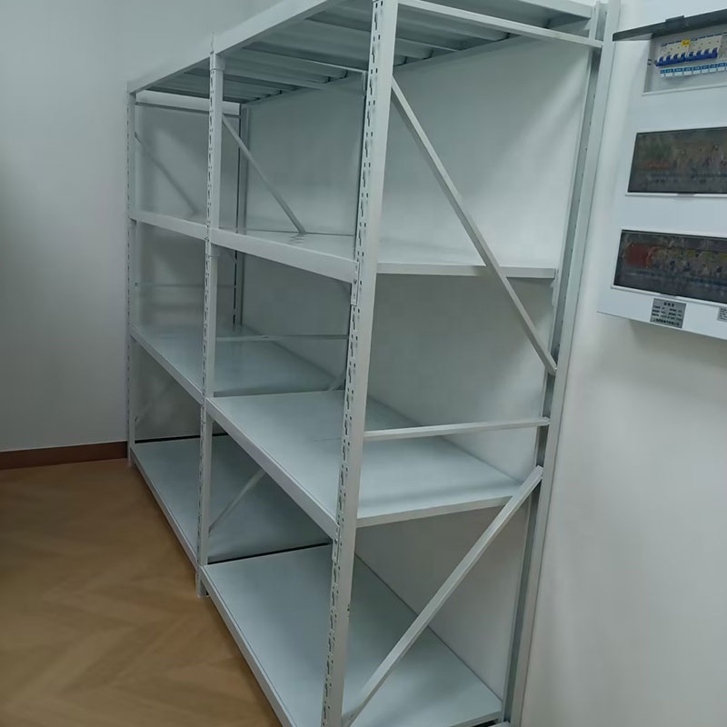 Heavy Duty Storage Shelves System Stacking Units Metal Rack Warehouse Steel Boltless Storage Racking