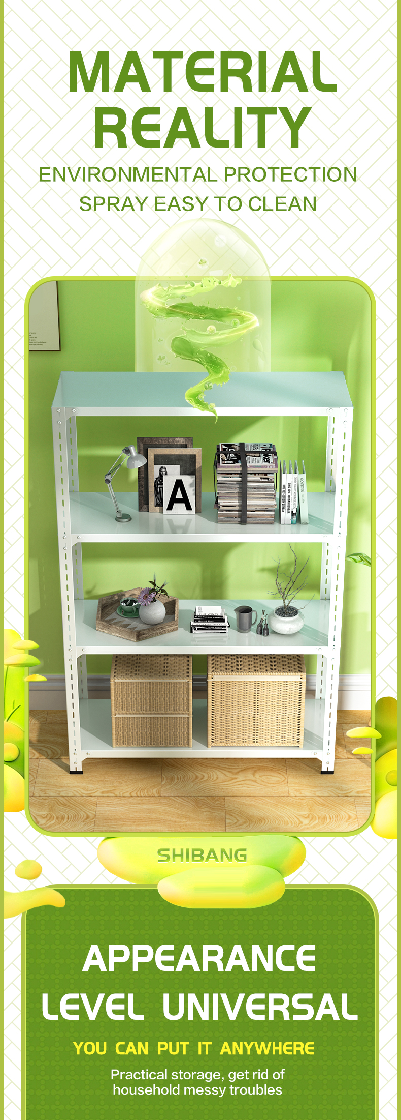 Angle steel shelf product image 6