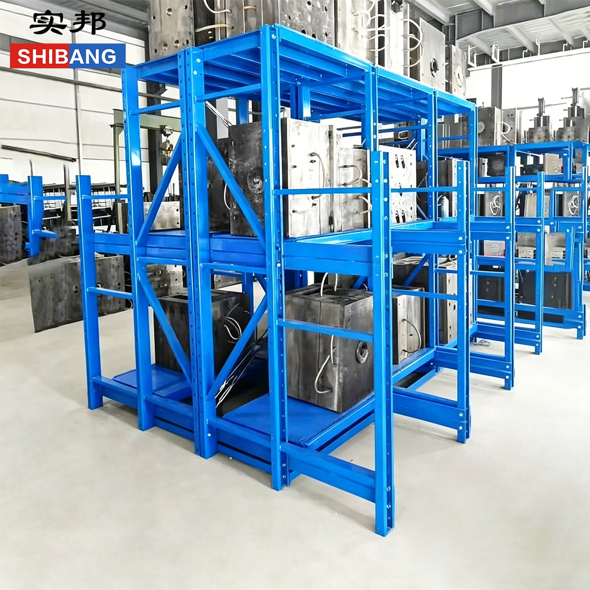 High Quality Modular Mold Shelves Drawer Heavy Duty Industrial Storage Racks 1000kg Load Capacity 5 Layer Openable Tool