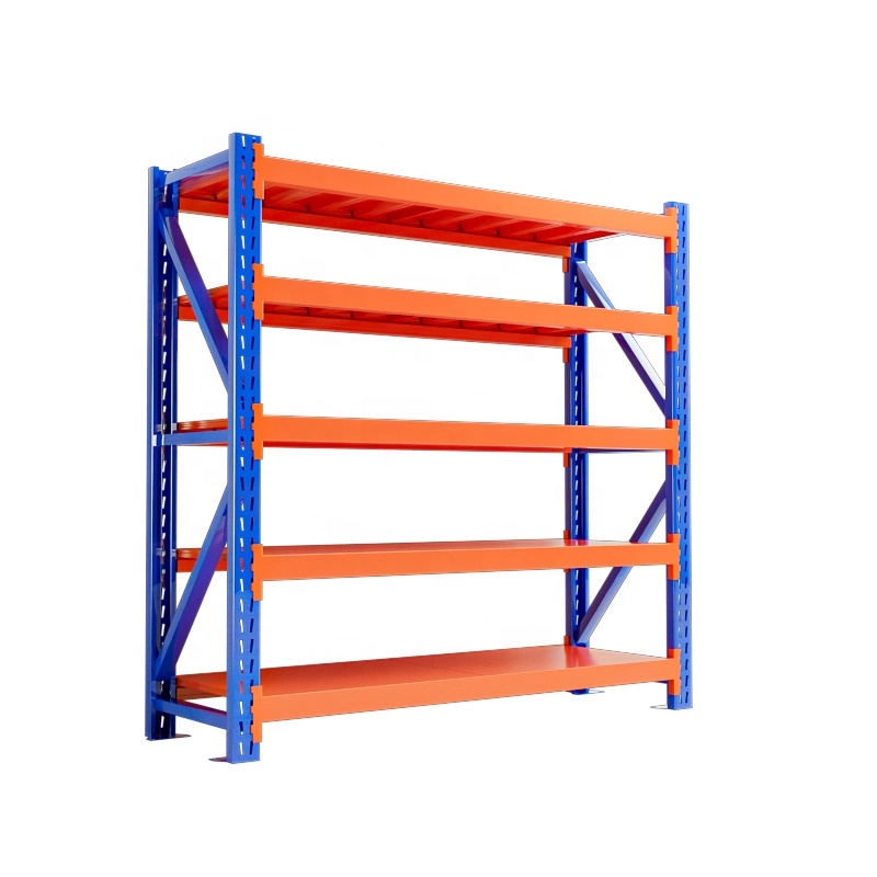 Shibang Adjustable Multi Tier Shelves 600KG High Load Storage Racking Warehouse Steel Racks