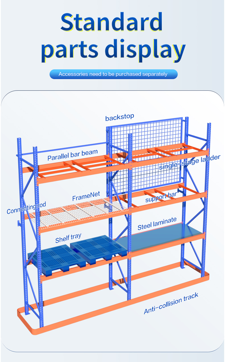 Pallet Racking System Detail 9