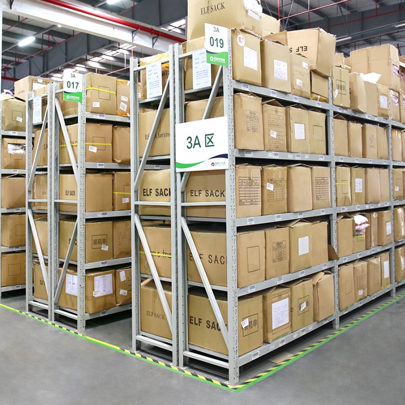 Custom Sizing Light Warehouse Racking 100kg-200kg Warehouse Storage Rack Adjustable Metal Warehouse Rack