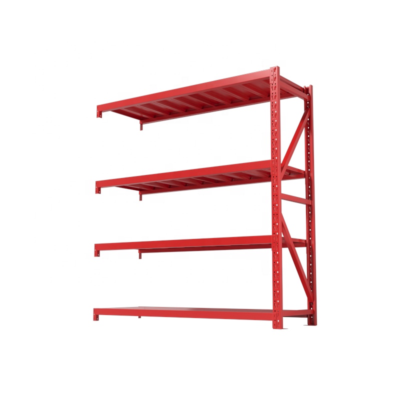 Shibang Racking Adjustable Steel Boltless Multi-Level Warehouse Storage Rack with Powder Coated Finish Medium Duty