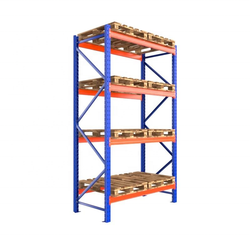 Shibang Steel Heavy Duty Adjustable Boltled Warehouse Racking System with Multi-Level Shelves for Pallet Storage