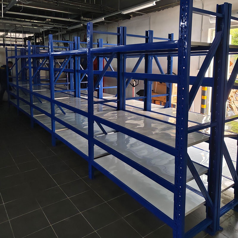300KG Warehouse Racking System Adjustable 7 Tier Durable Metal Shelves Garage Customizable Industrial Rack