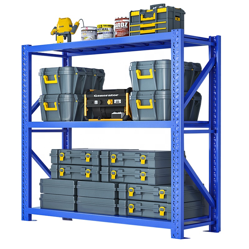 Boltless Adjustable Industrial Racking System Warehouse Steel Metal Storage Racks Shelving Units