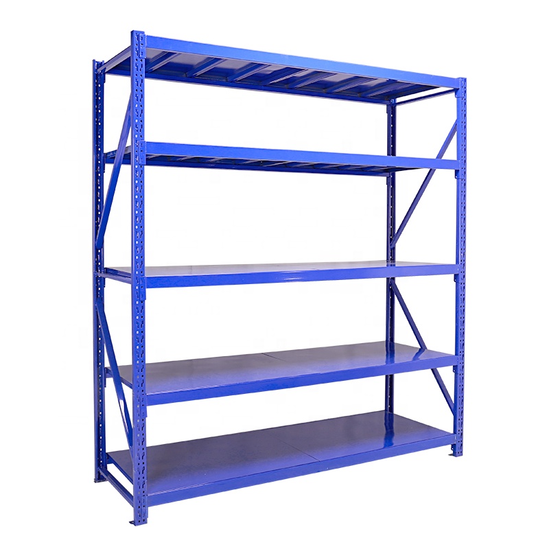 Warehouse Shelves Light Duty Storage Shelving Metal Rack Stacking Racks Boltless Racking Shelves
