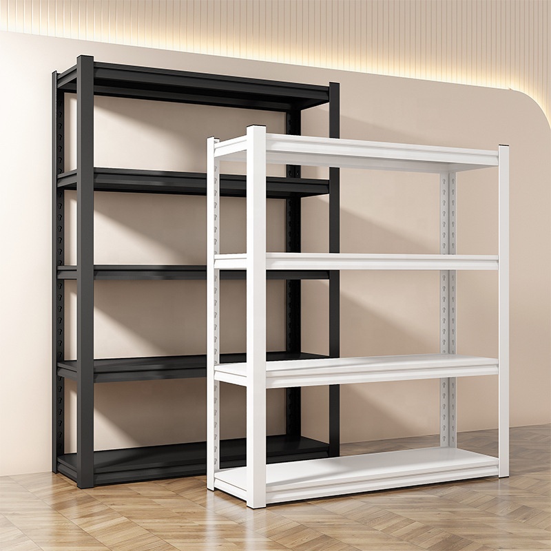 Multi Purpose Adjustable Rivet Shelf 5 Layers Warehouse Rack Power Coated Rack