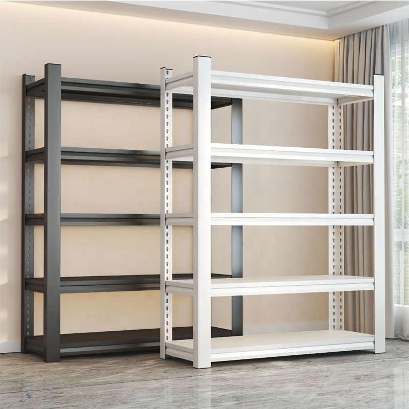 Boltless Adjustable Garage Shelving Unit Powder-Coated 150KG Storage Rack System