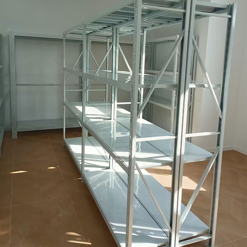Heavy Duty Storage Shelves System Stacking Units Metal Rack Warehouse Steel Boltless Storage Racking