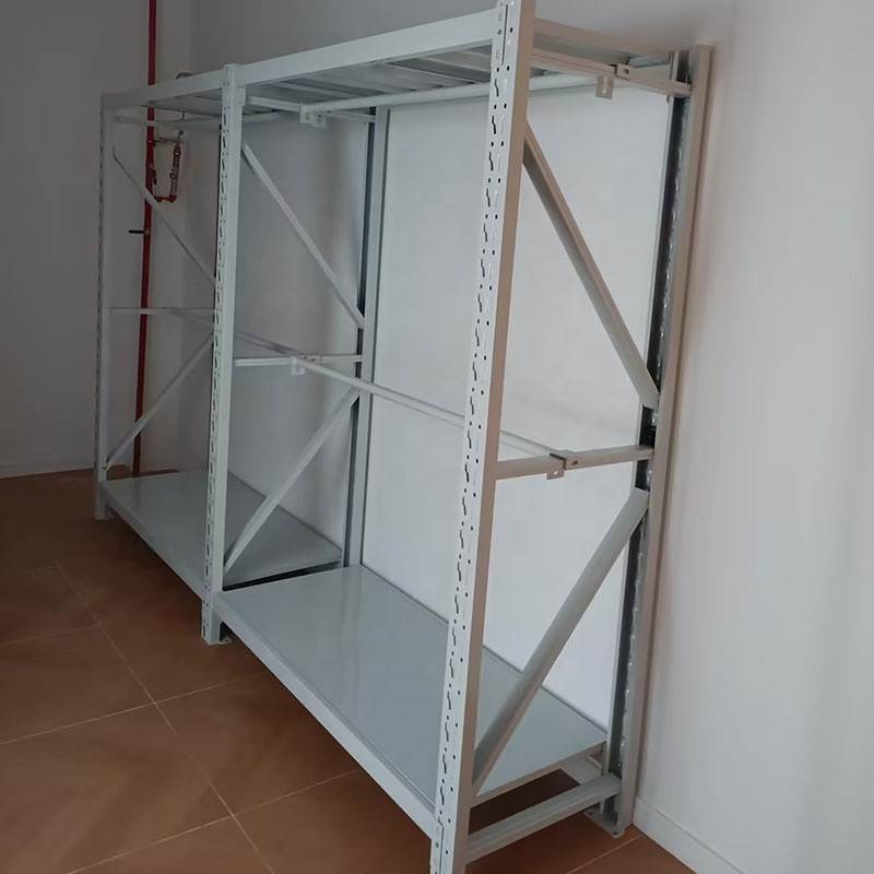 Heavy Duty Storage Shelves System Stacking Units Metal Rack Warehouse Steel Boltless Storage Racking