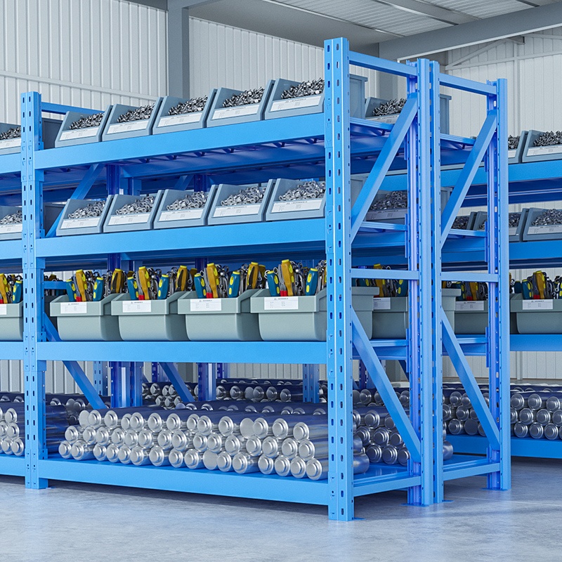 Boltless Adjustable Heavy Duty 800kg/Layer Steel Racks Warehouse Industrial Stack Storage Racking Shelving System for Aquarium