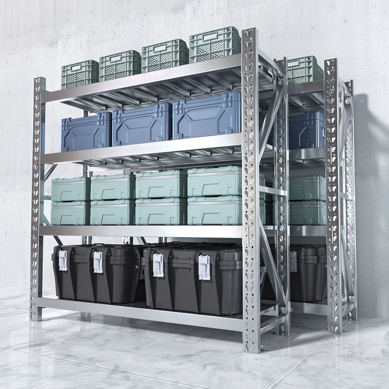 High Quality Warehouse Shelf Standard Medium Duty Rack Multi-layers 304 Stainless Steel Kitchen Shelves