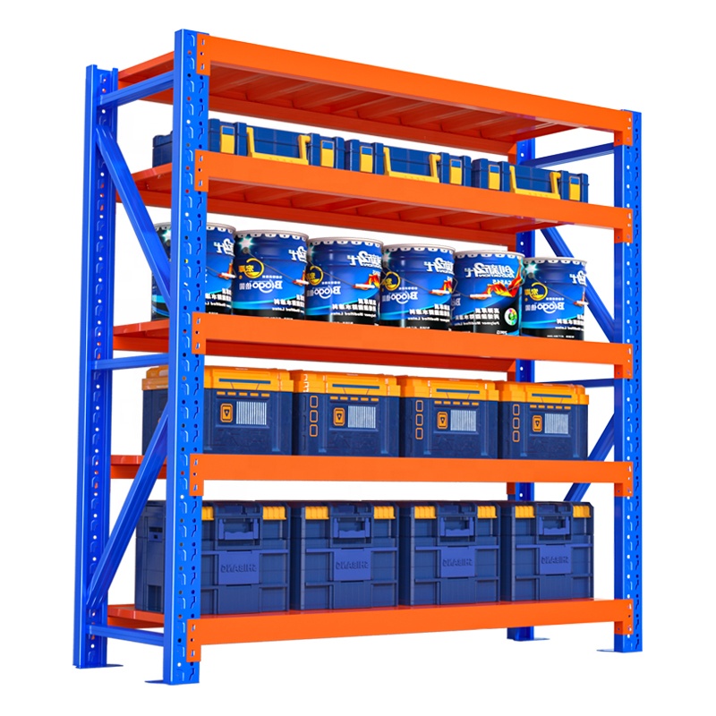 Customization Garage Warehouse Rack Adjustable Bolts Storage Stacking Racks Pallet Steel Metal Shelving Shelves for Industrial