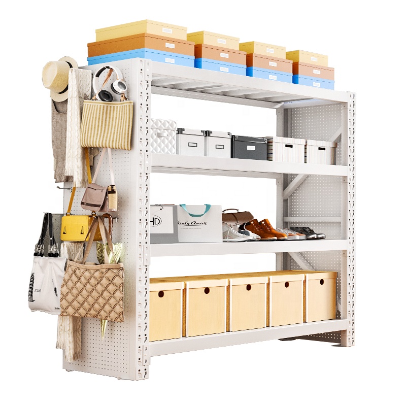 Warehouse Racks Storage Boltless Rack Medium Duty Racking Home Garage Storage Pegboard Shelf Warehouse Racking