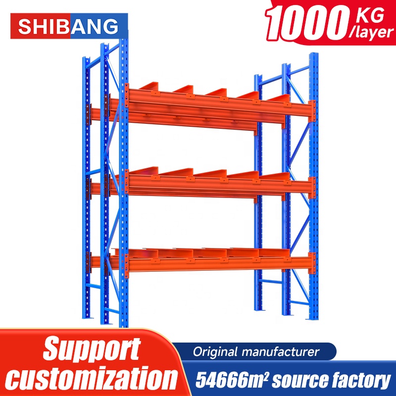 Heavy Duty Racks System Customized High Density Narrow Aisle Metal Warehouse Shelf Storage Pallet Racking Supply
