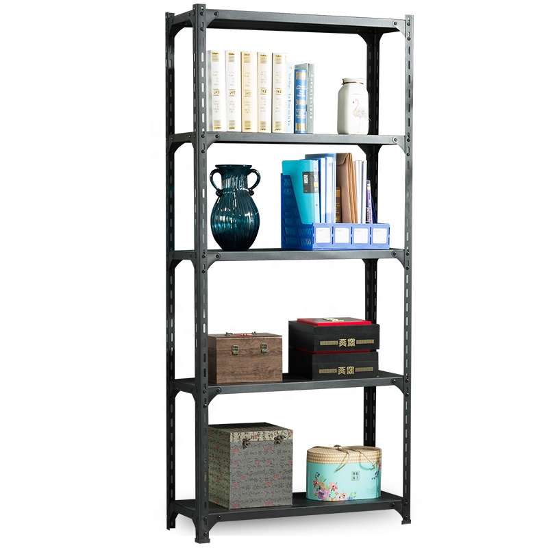 Wholesale Home Storage Shelves Units Household Angle Steel Storage Shelf Rack for Shop