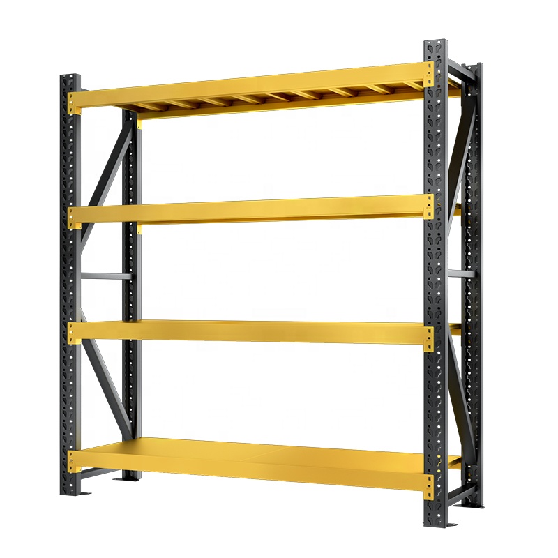 High Quality Metal 4 Tier Warehouse Racking Systems Storage Racks for Automobile Parts
