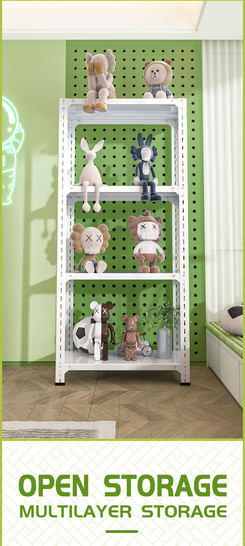 Angle steel shelf product image 3