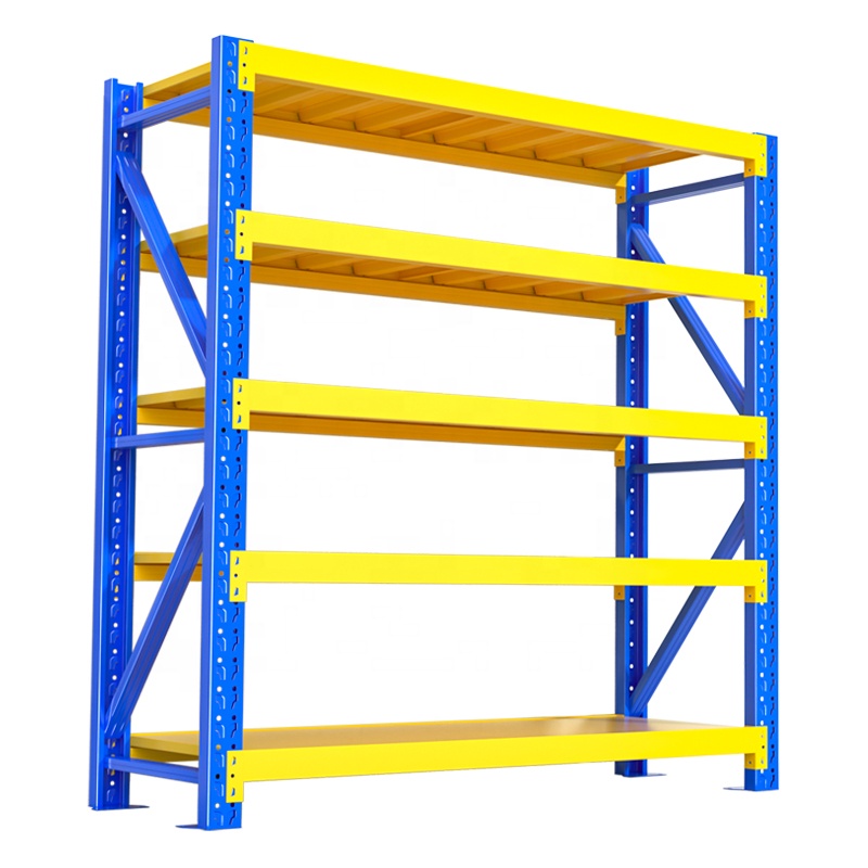 Heavy Duty Warehouse Rack 400KG Wholesale Longspan Shelving Multi-layer Home Office Storage Rack Adjustable Express Storage Rack