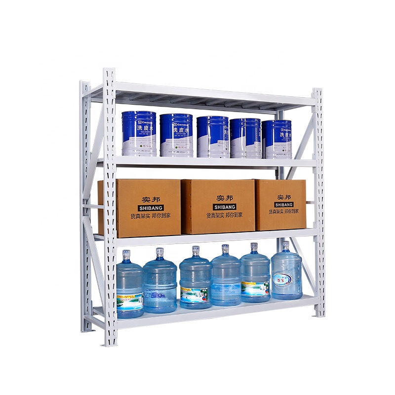 Heavy Duty Warehouse Shelving Thickened and Adjustable Storage Rack Movable Metal Shelving Unit for Warehouses