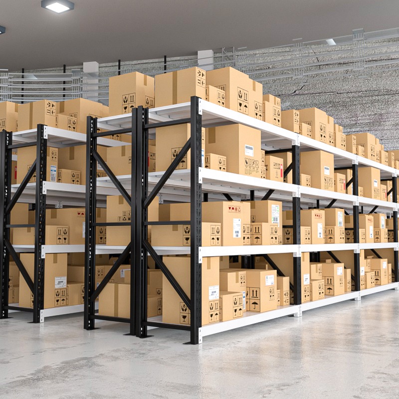 High Quality Warehouse Heavy Duty Metal Shelving Rack Industrial Goods Shelf System