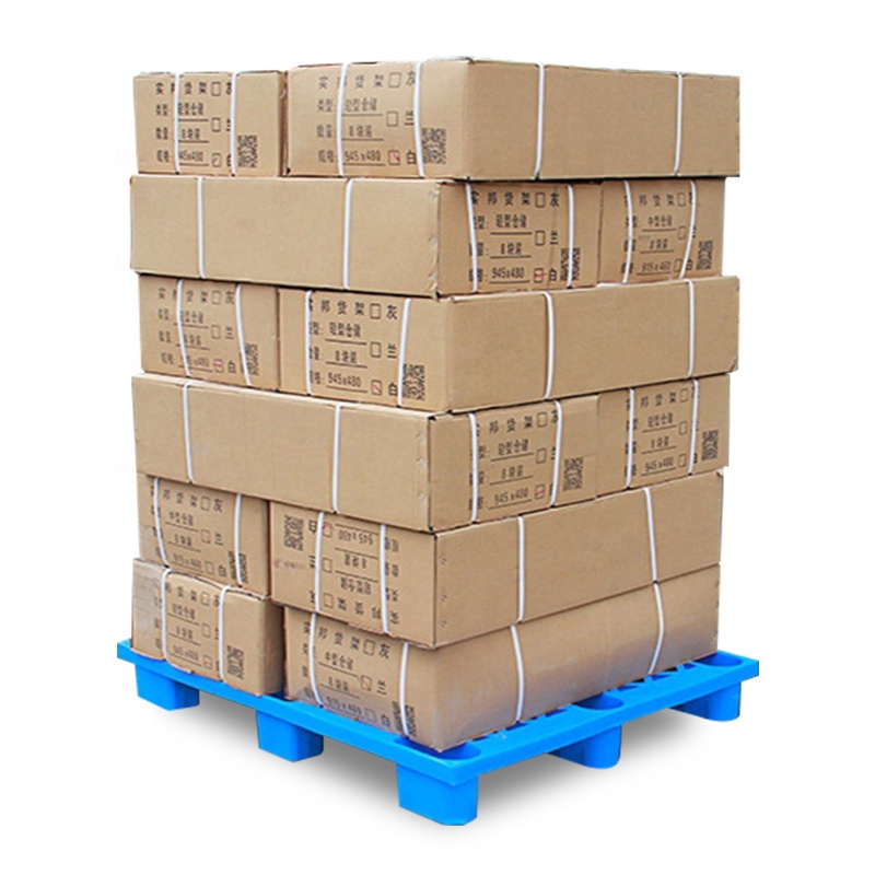 Shibang Eco-friendly HDPE 6 Tons Static Load 1200*1000*150mm Flat Surface Three Runner Plastic Heavy Duty Pallets