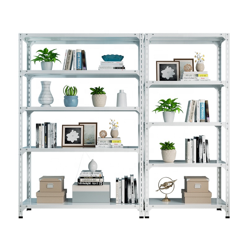 Shanghai Wholesale Household Steel Multi-Level Powder Coated Corrosion Protection Angle Steel Rack Storage Shelf 180cm Length