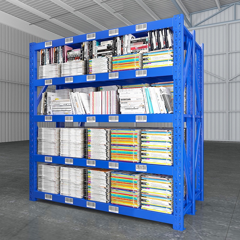 Shibang Factory 300KG 4 Layers Metal Steel Warehouse Racking Systems Warehouse Storage Racks