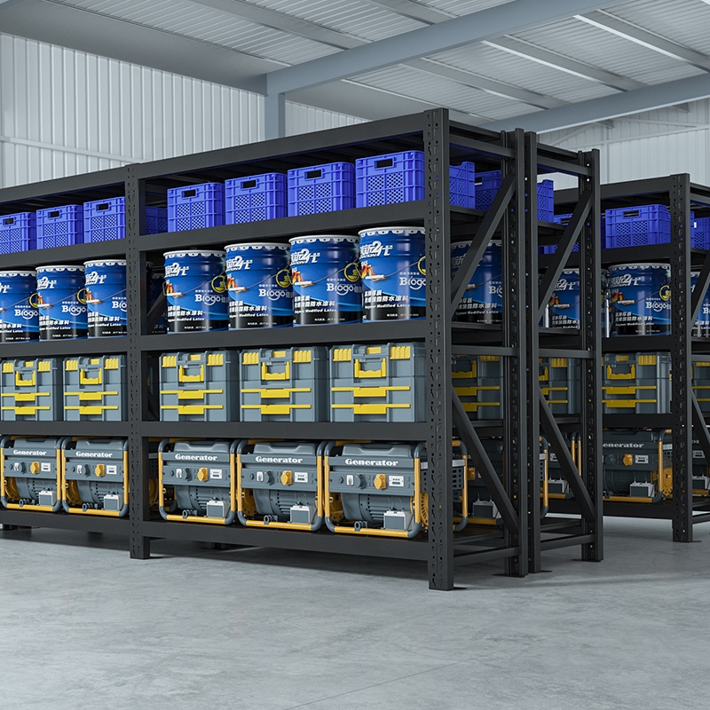 Storage Shelf Racks Steel Duty Customizable Customized Heavy Style Warehouse Storage Rack Metal