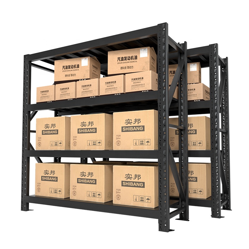 Shibang Factory 150KG Multi-layer Storage Racks Steel Warehouse Storage Rack Accept Customized Sizes