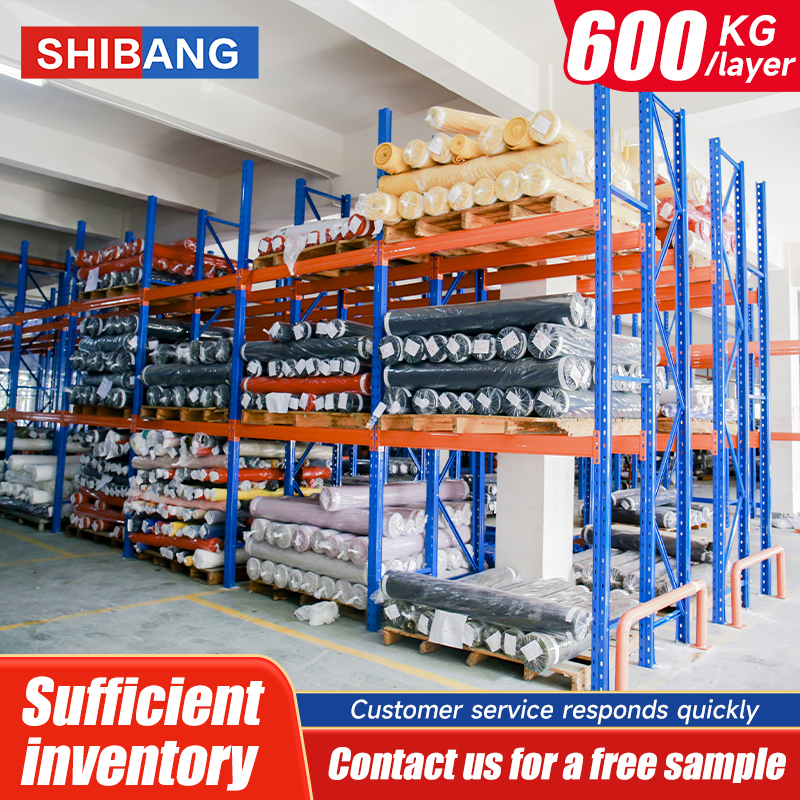 Long Span Adjustable Heavy Weight Warehouse Storage Pallet Shelves System Wide Width Rack for Industrial