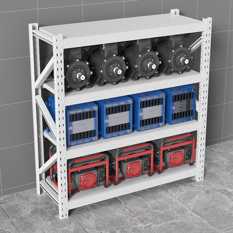 Light Duty Warehouse Selective Shelf Metal Steel Customized Warehouse Rack Warehouse Storage System Bolt Racking
