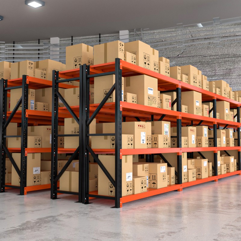 High Quality 500kg Upgraded Thickened 1.5mm Shelving Units Warehouse Storage Rack Display Rack for Stacking Organization