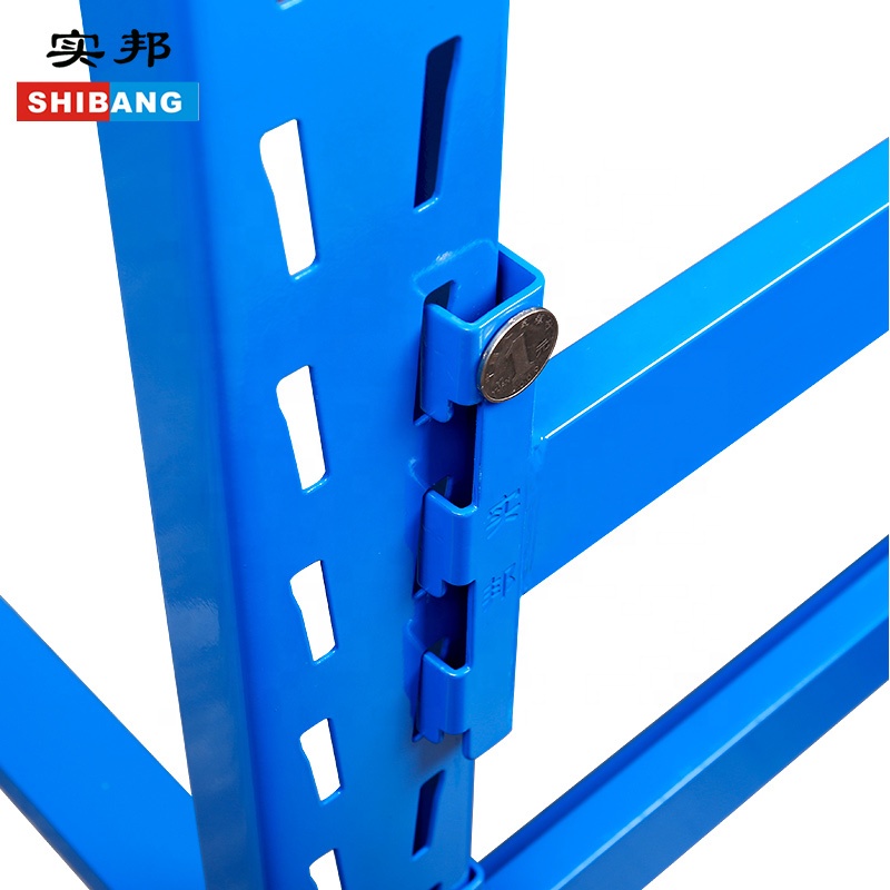 Custom Heavy Duty Shelving 600Kg Layer Garage 4 Tier Warehouse Storage Metal Shelf Rack Unit for Warehouse