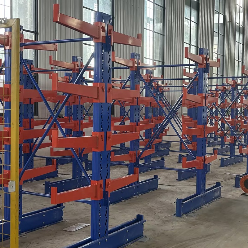 Industrial Heavy Duty Steel Cantilever Warehouse Shelf Rack Equipment for High-Capacity Warehouse Pallet Storage