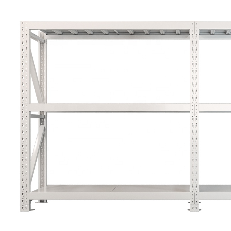 In Stock Adjustable Light Duty Steel Shelving 180KG Storage Rack Shelves for Warehouse Rack Factory