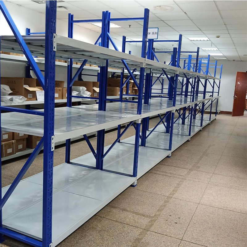 Boltless Adjustable Heavy Duty Load-Bearing 300kg/Layer Steel Racks Warehouse Industrial Stack Storage Racking Shelving System