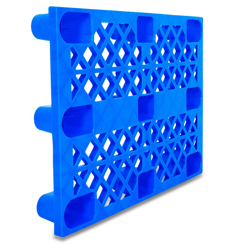 Shibang Eco-friendly HDPE 6 Tons Static Load 1200*1000*150mm Flat Surface Three Runner Plastic Heavy Duty Pallets