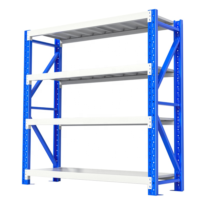 SHIBANG 100KG Shelving Storage Shelves Multi-Level Storage Shelving Unit Long Span Shelf Multi-Level Storage Rack