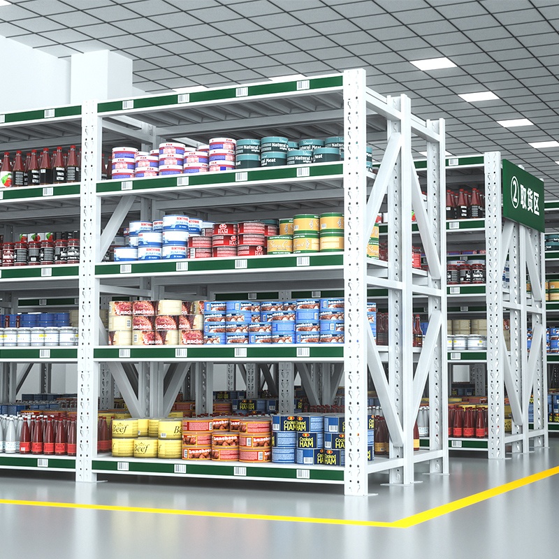Customized Factory Supply Industrial Shelving Steel Shelves Storage Rack Warehouse Rack