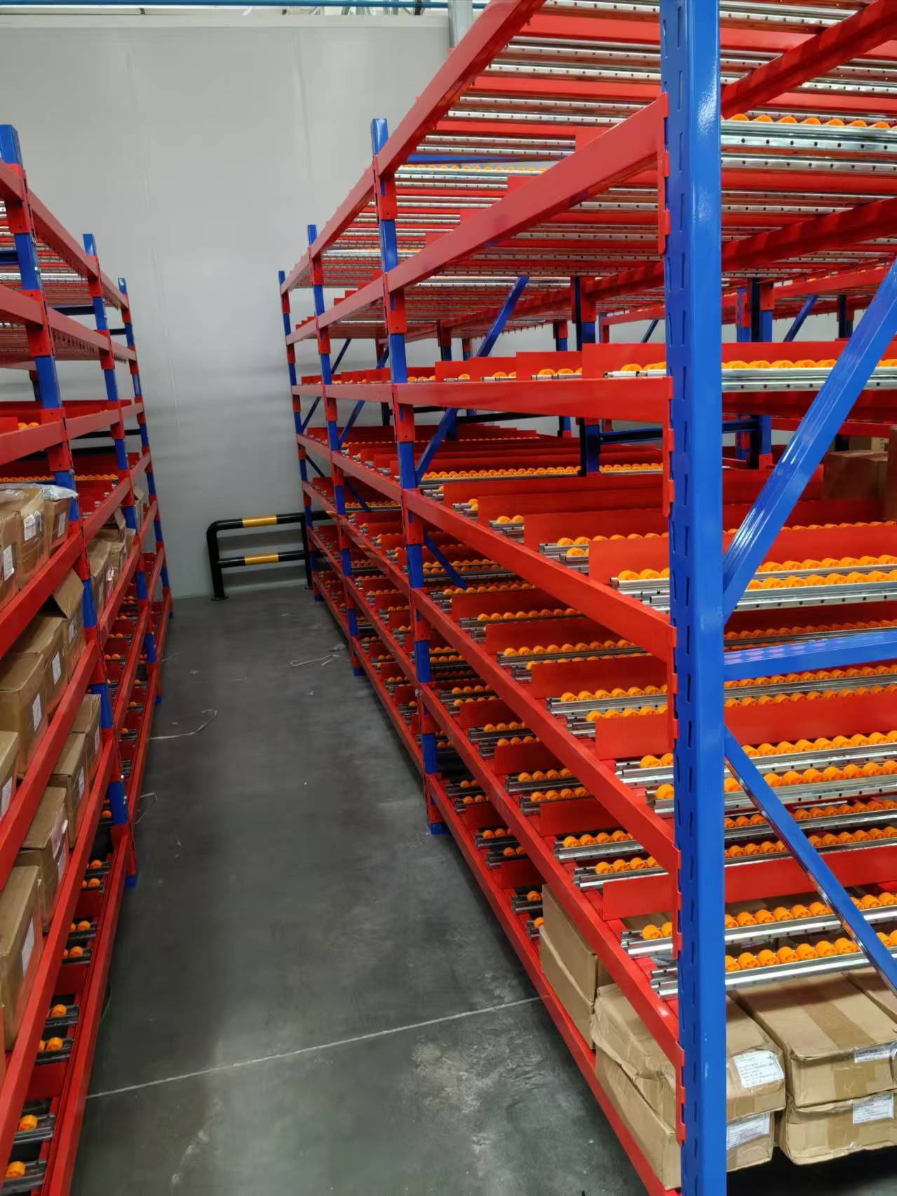 Gravity Flow Roller Racking Systems Carton Flow Racks