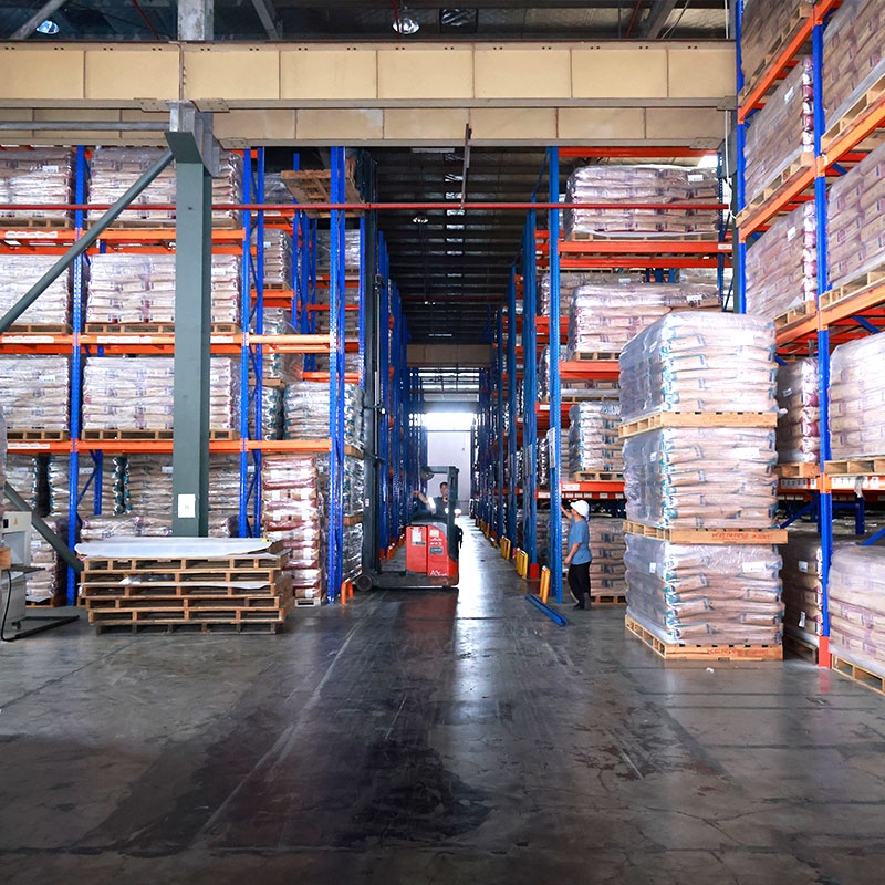 2026 New Pallet Racking Heavy Duty Racking 4 Tiers Adjustable Metal Boltless Storage Racking Industrial High Racking