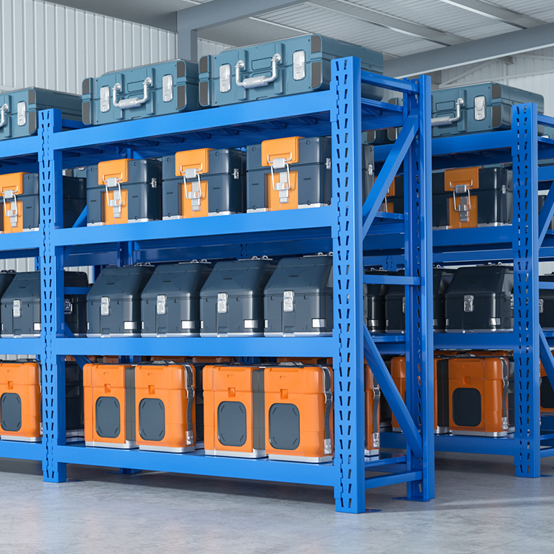 SHIBANG Boltless Adjustable Industrial Heavy Duty Racking System Warehouse Steel Storage Racks Shelving
