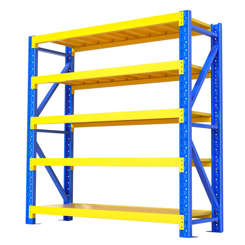 Storage Shelf Rack Metal Customizable Steel Item Surface Layers Adjustable Plate Warehouse Rack