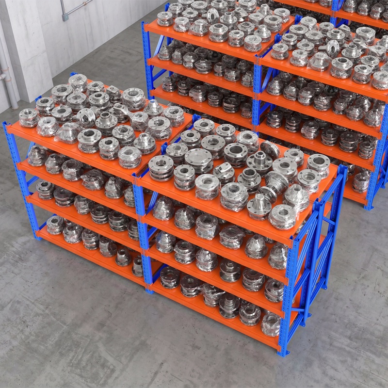 Heavy Duty Metal Shelf 400KG Steel Long Span Industrial Shelving Garage Warehouse Shelves