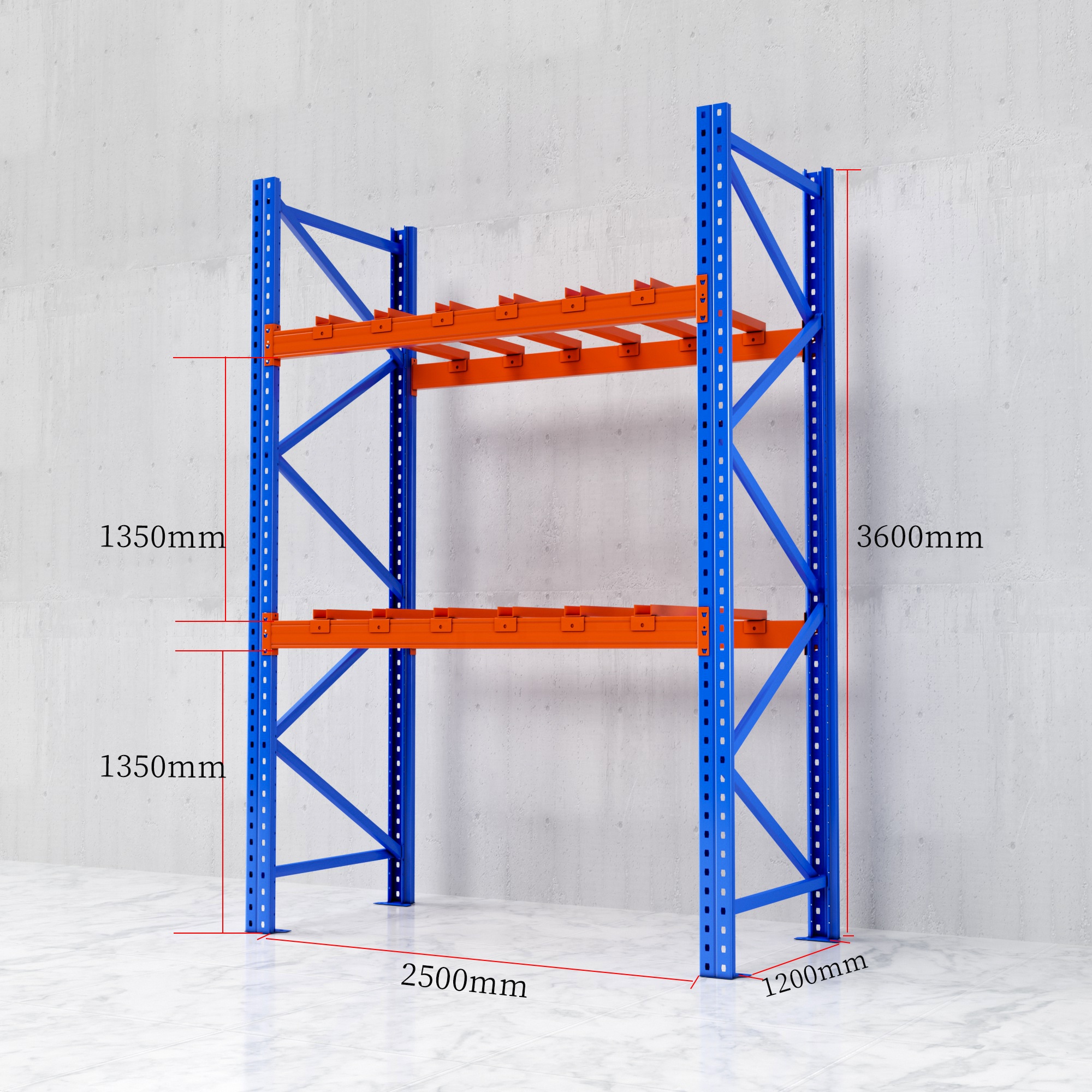 Factory Price Adjustable Pallet Rack Warehouse Heavy Duty Shelving Pallets Racking for Warehouse