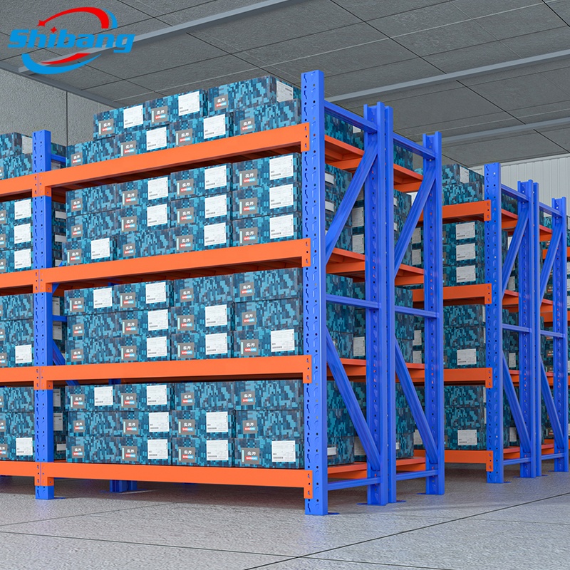 High Quality 4 Layer Shelves Storage Racking Racks System for Warehouse Racks