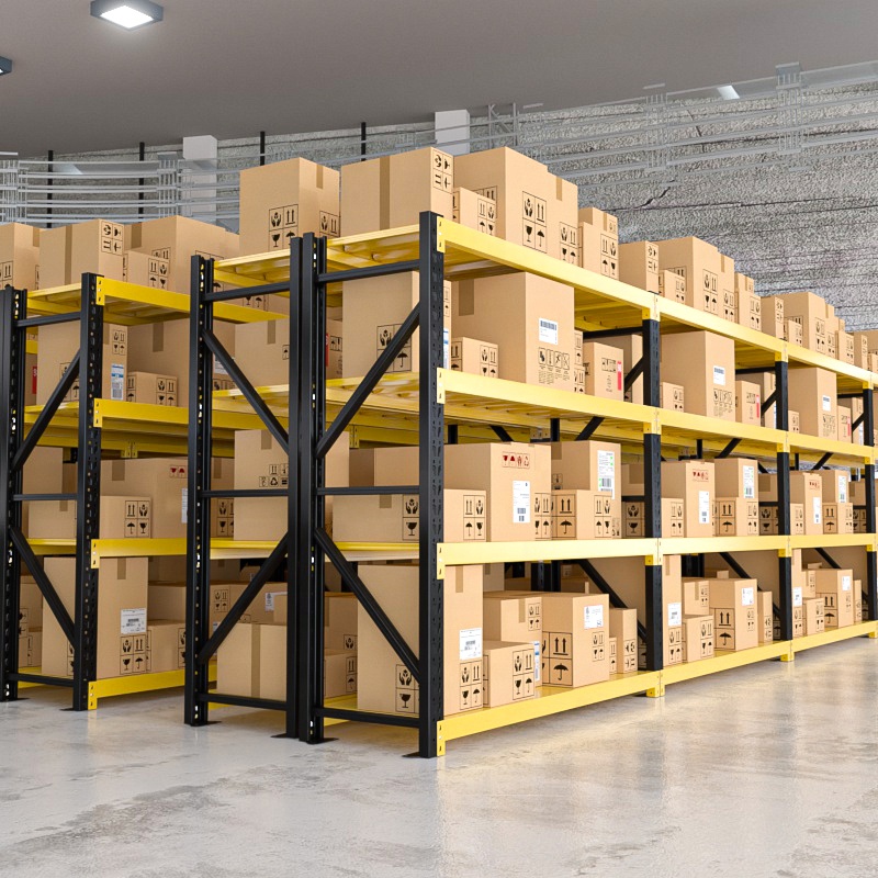 Heavy Duty Durable Warehouse Storage Shelves System Industrial Steel Boltless Pallet Racking Adjustable Shelving for Factory