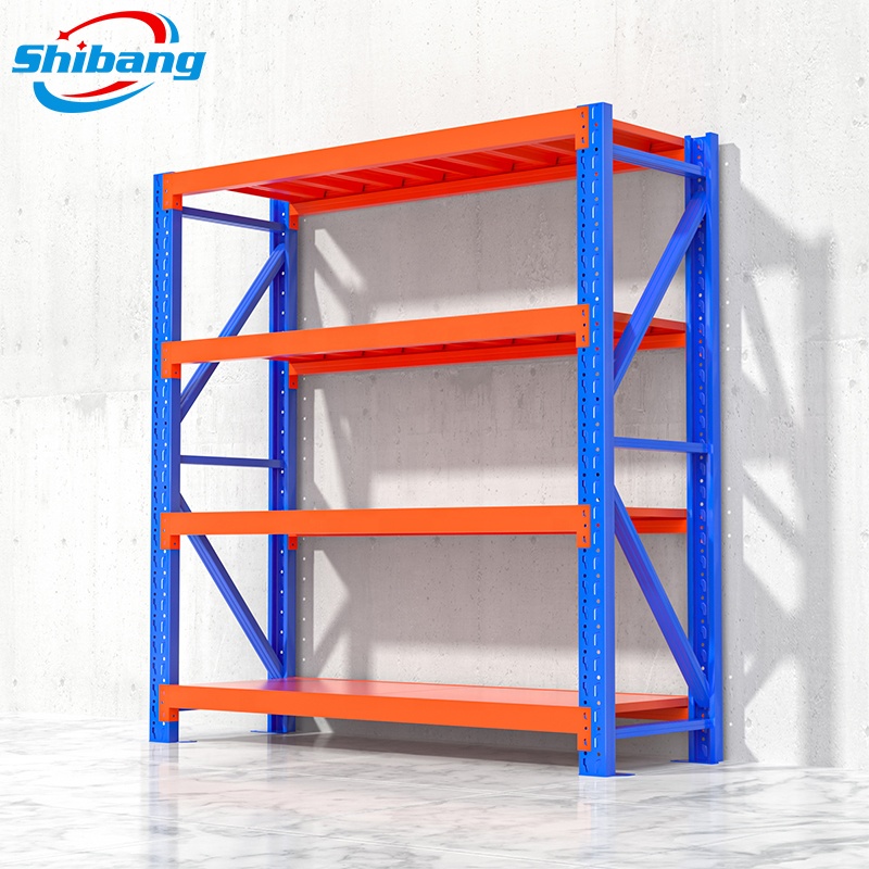 Cold Rolled Steel 150kg Load Steel Industrial Storage Racks Systems for Home Office Garage Shelf Shelving Units